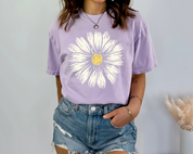 Comfort Colors Daisy Shirt, Wildblumen T-Shirt, Florales T-Shirt, Süßes Boho Shirt 