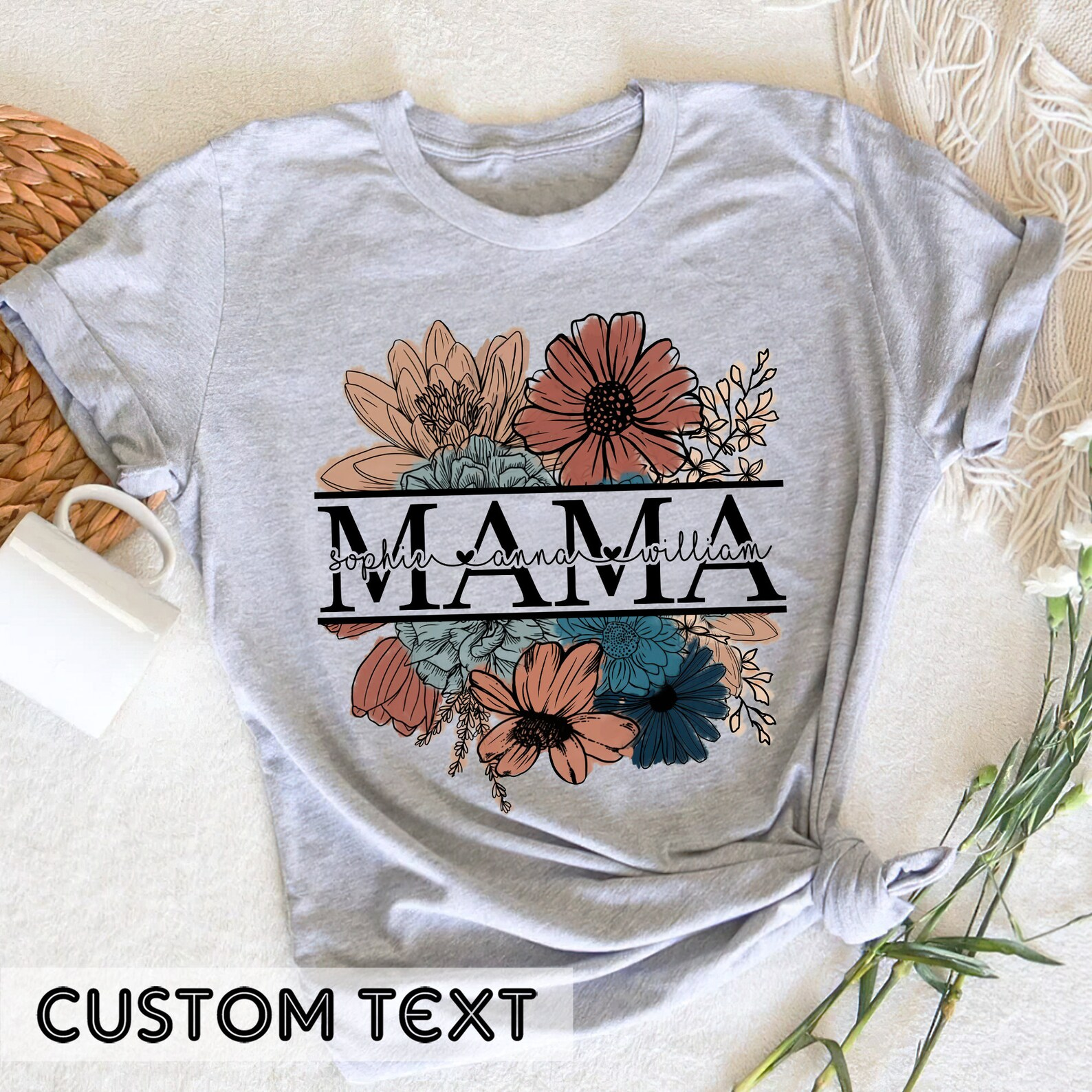 Floral Mama T-Shirt