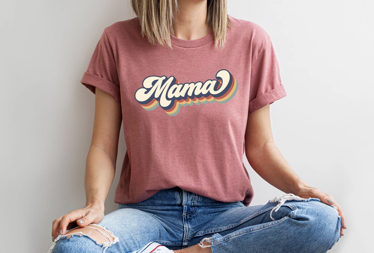 Retro Mama Shirt,Mama Shirt,Mommy Shirt