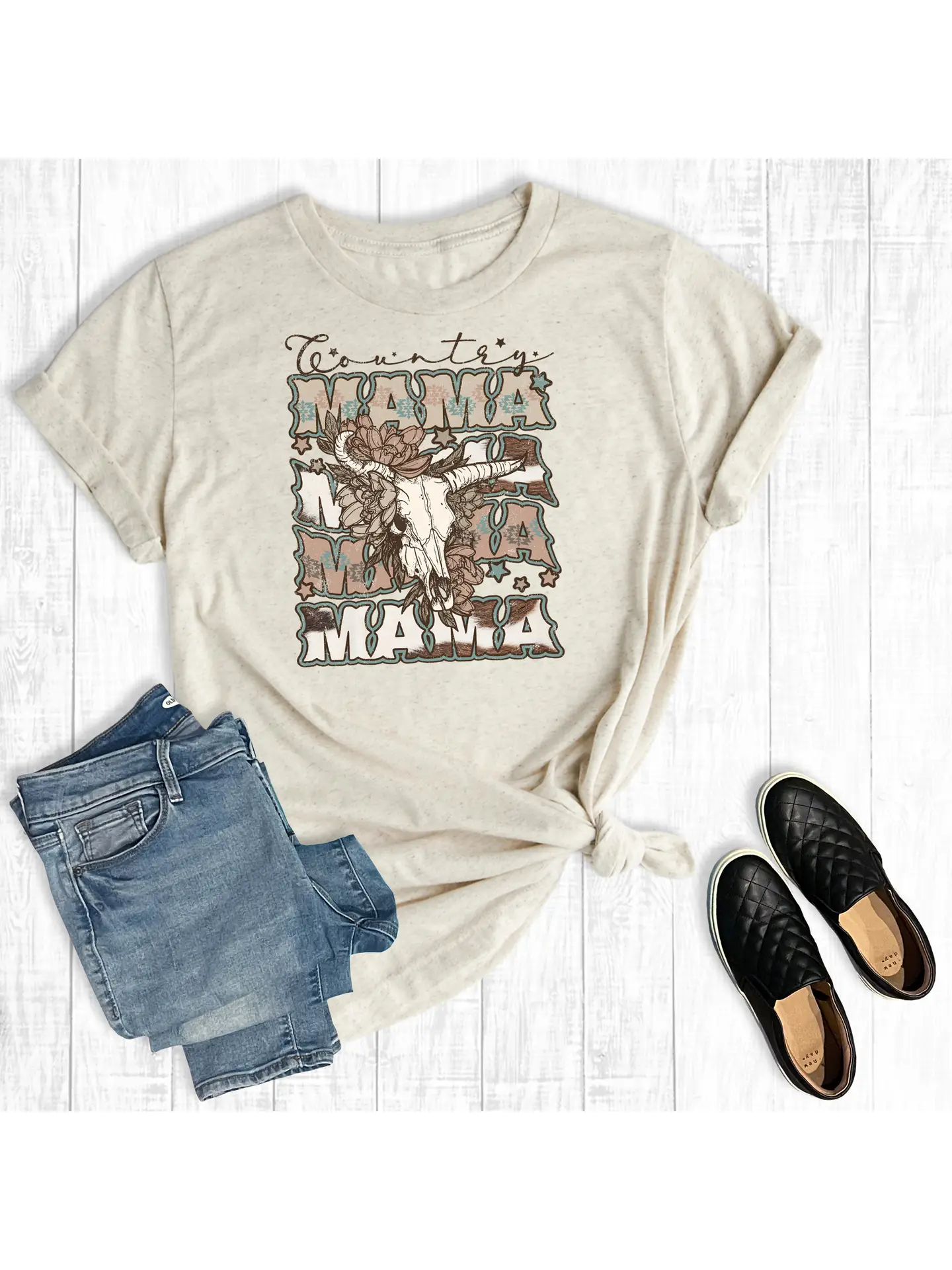 Country Mother's Day Mama Graphic Tee