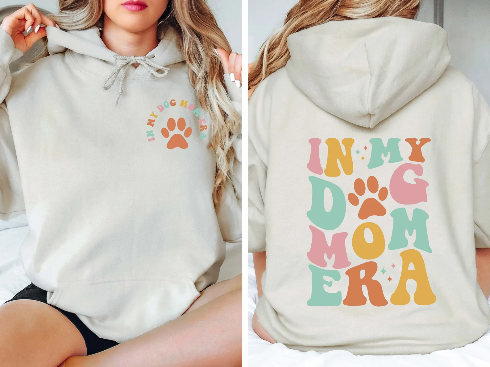 In My Dog Mom Era Sweatshirt｜Mothers Day Hoodie