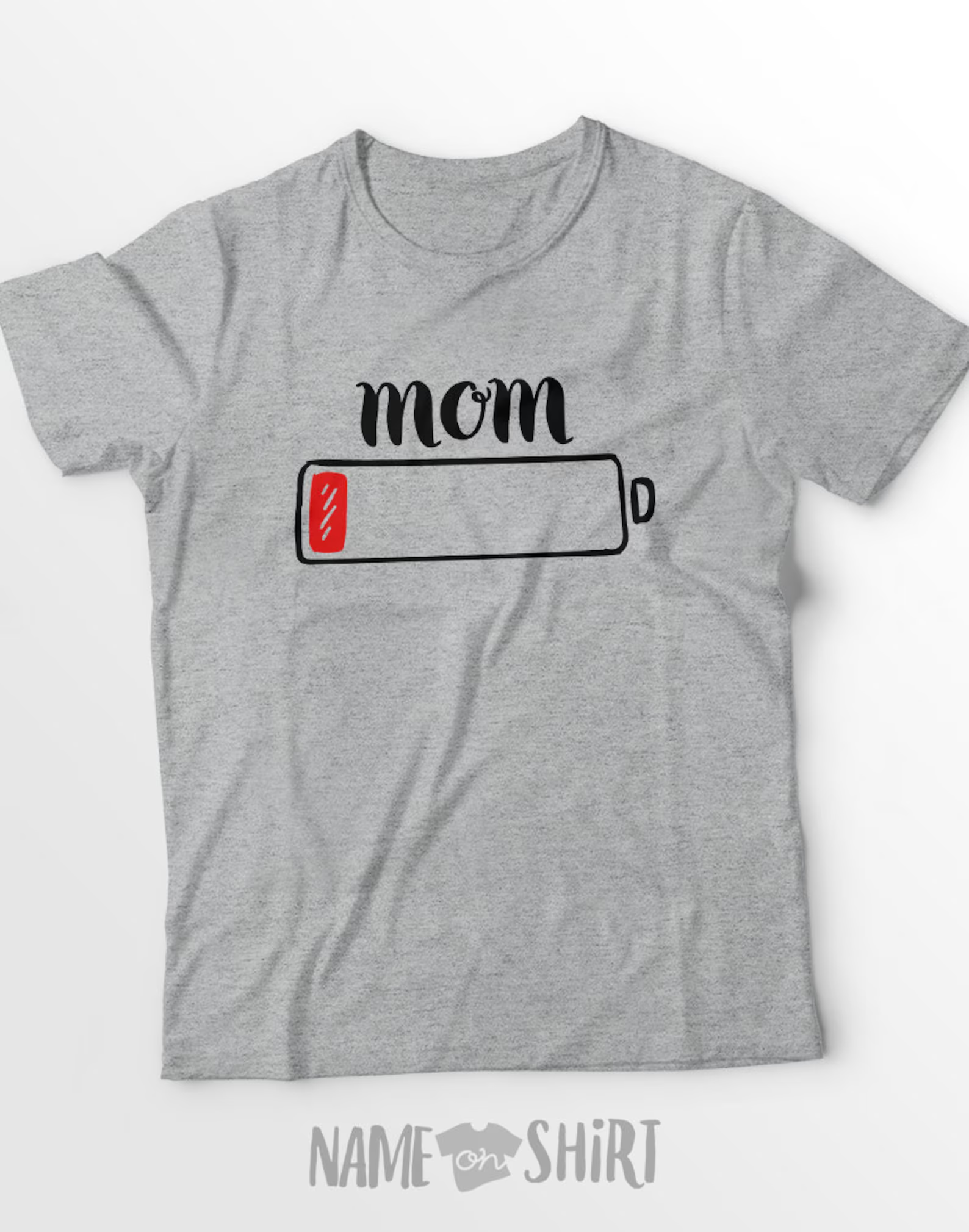 Mom Life Low Battery Shirt Tired As A Mother Mom Tired Shirt Gift