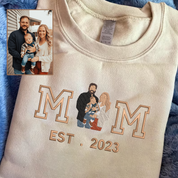 Embroidered｜MOM Photo｜Mother's Day｜Gift｜Family