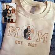 Personalized Embroidered｜Family Photo｜Hoodie｜Family Gift