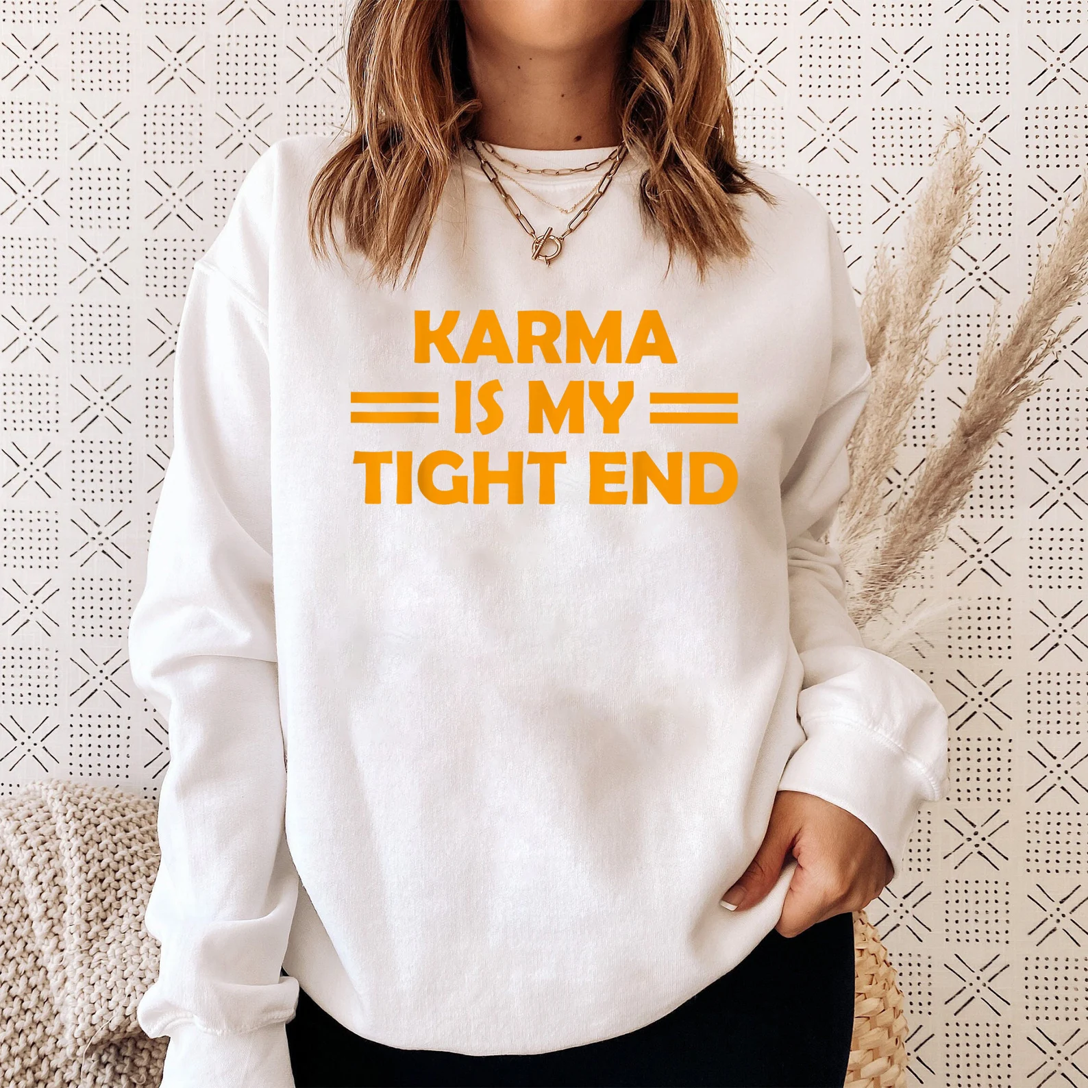 Karma is my Tight End shirt｜Gift Idea