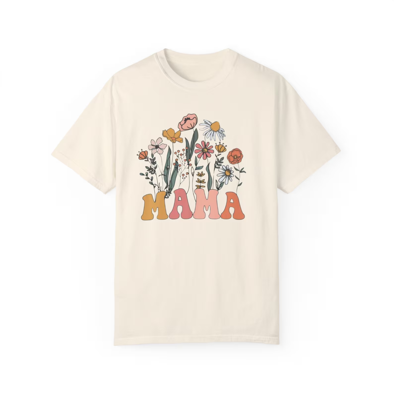 Komfortfarben Shirt, Mama Shirt, Mama Shirt 