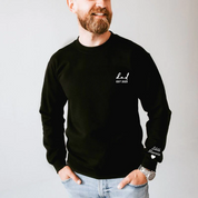 Personalized sweatshirt｜With name and date｜For father