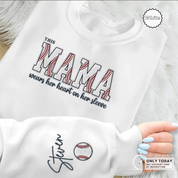 Baseball Mama｜Custom Name｜Embroidered Outfit｜Sports Mom