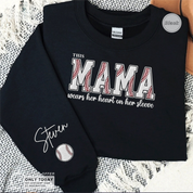 Baseball Mama｜Custom Name｜Embroidered Outfit｜Sports Mom