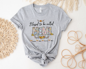 Blessed To Be Called Mimi Shirt, Custom Mimi Shirt, Personalized Mimi T-shirt