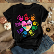 Personalized Shirt For Grandma, Custom Children Names Shirt