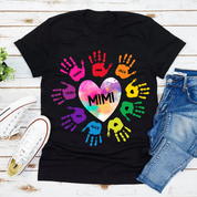 Personalized Shirt For Grandma, Custom Children Names Shirt