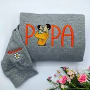 Embroidered Mama Sweatshirt｜With Custom Portrait｜From Your Photo