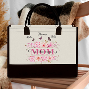 Personalized Mom/Grandma Getaway Bag With Kids/Grandkids Name