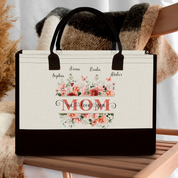 Personalized Mom/Grandma Getaway Bag With Kids/Grandkids Name