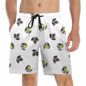 Custom Beach Shorts, Personalized Swim Trunks, Summer Shorts