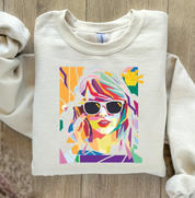 Swiftie Art Mosaic Sweatshirt ,Little Swiftie Tshirt