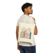 Taylor Albums As Books Tote Bag, Trendy Aesthetic For Book Lovers