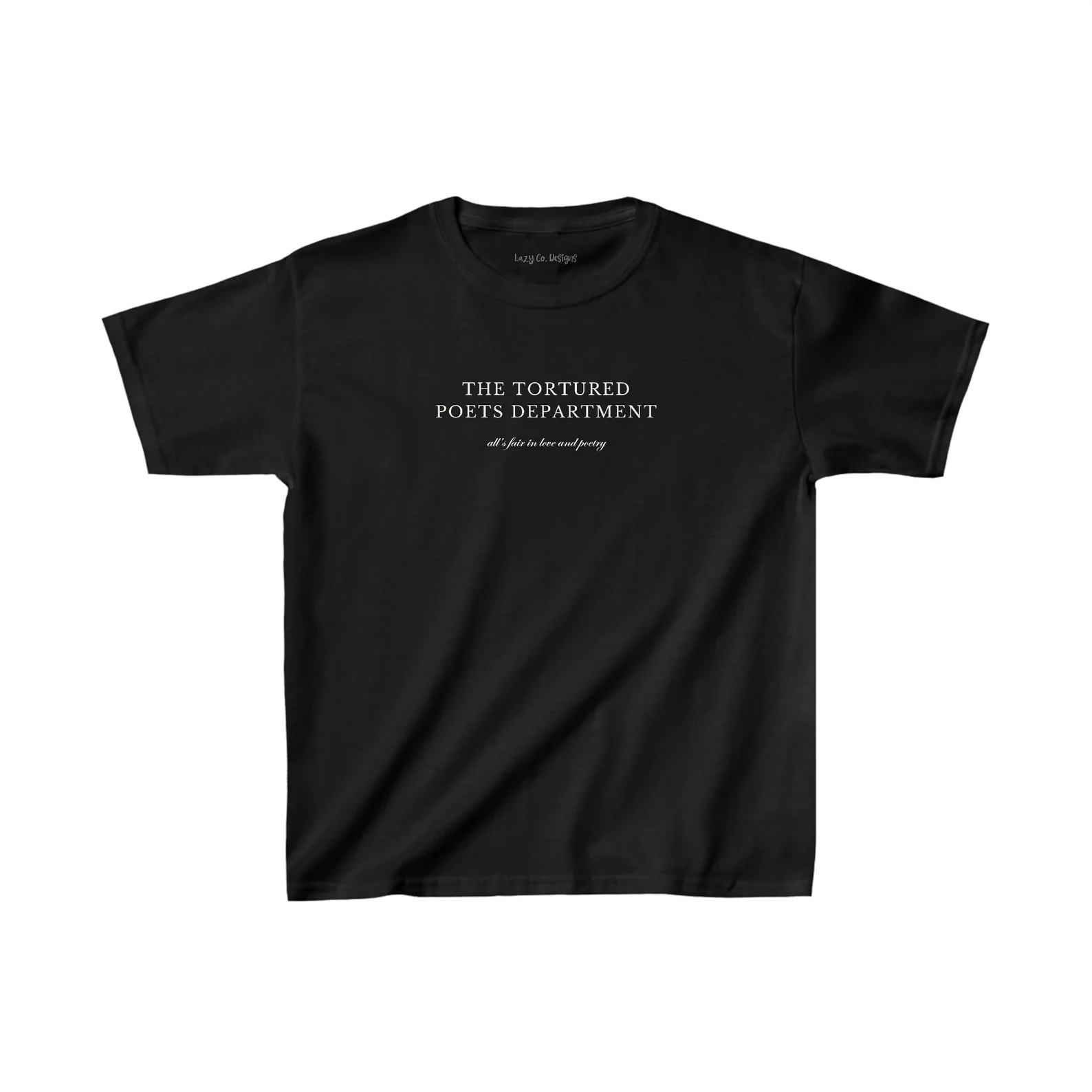 The Tortured Poets Department Inspired Baby Tee