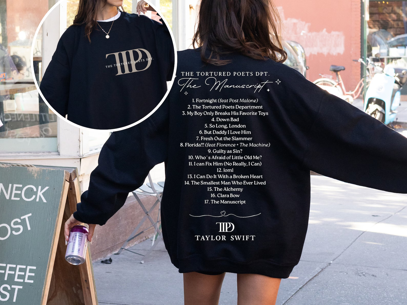 The Tortured Poets Department Sweatshirt, Swiftie Shirt