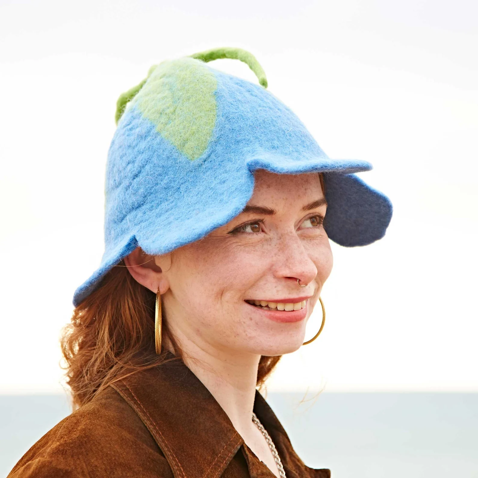 Colourful Felt Festival Flower Fairy Hat | Fair Trade, Handmade