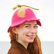 Colourful Felt Festival Flower Fairy Hat | Fair Trade, Handmade