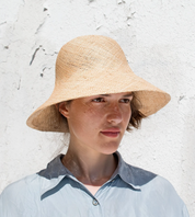 Fedora women's hat, summerlook, straw hat, sun hat, millinery