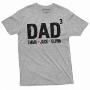 Herren Custom Dad T-shirt Vatertagsgeschenk