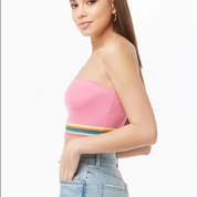 Rainbow Tube Top