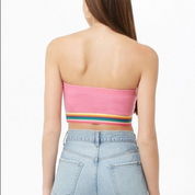 Rainbow Tube Top