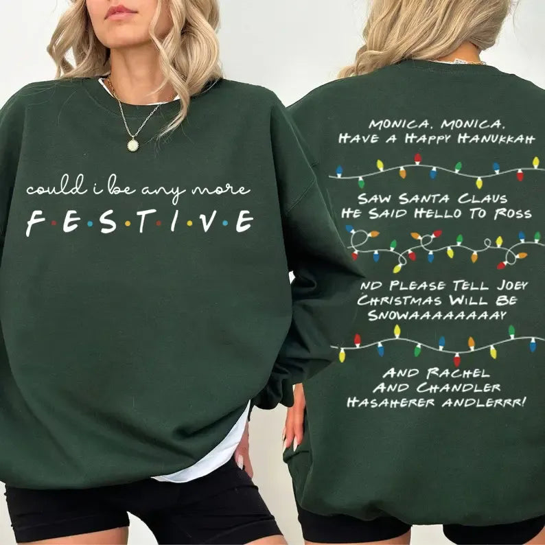 Classic Lines Christmas Sweatshirt