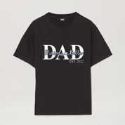 Personalized  Fathers day shirt | Dad Est. Shirt with kids names