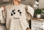 Mother's garden flower sweatshirt hoodie t-shirt