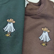 Cowboy Ghost Embroidered Sweatshirt