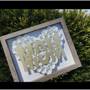 Personalized Mom Flower Shadow Box With Name For Your Love