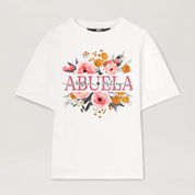 Personalized Grandma Shirt with Grandkids Names, Floral Nana T-Shirt