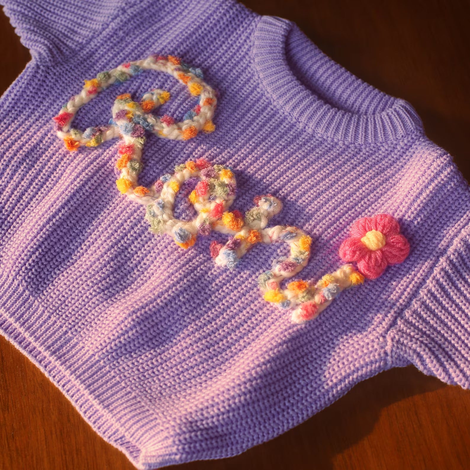 Personalized Baby Sweater, Custom Name Sweater