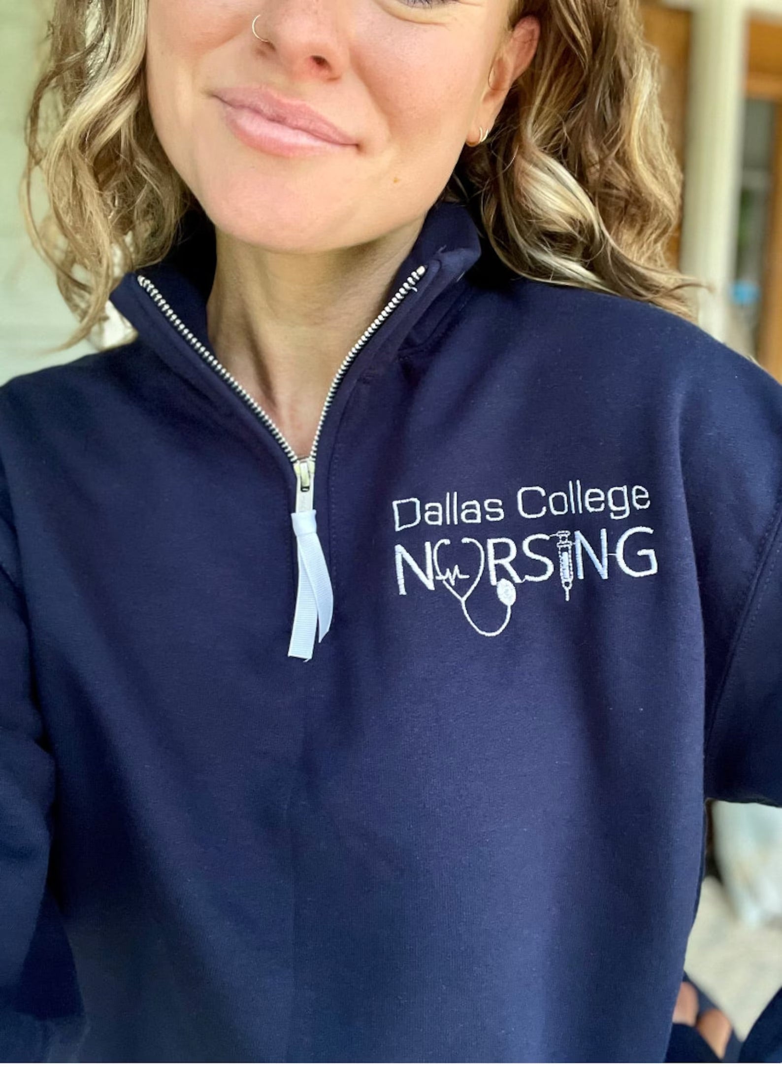 Nursing Sweatshirt | Quarter Zip for Women