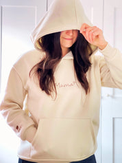 Embroidered Mama Hoodie | Personalized Mother's Day Gift