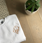 Custom Embroidered｜Golden Retriever｜Sweatshirt