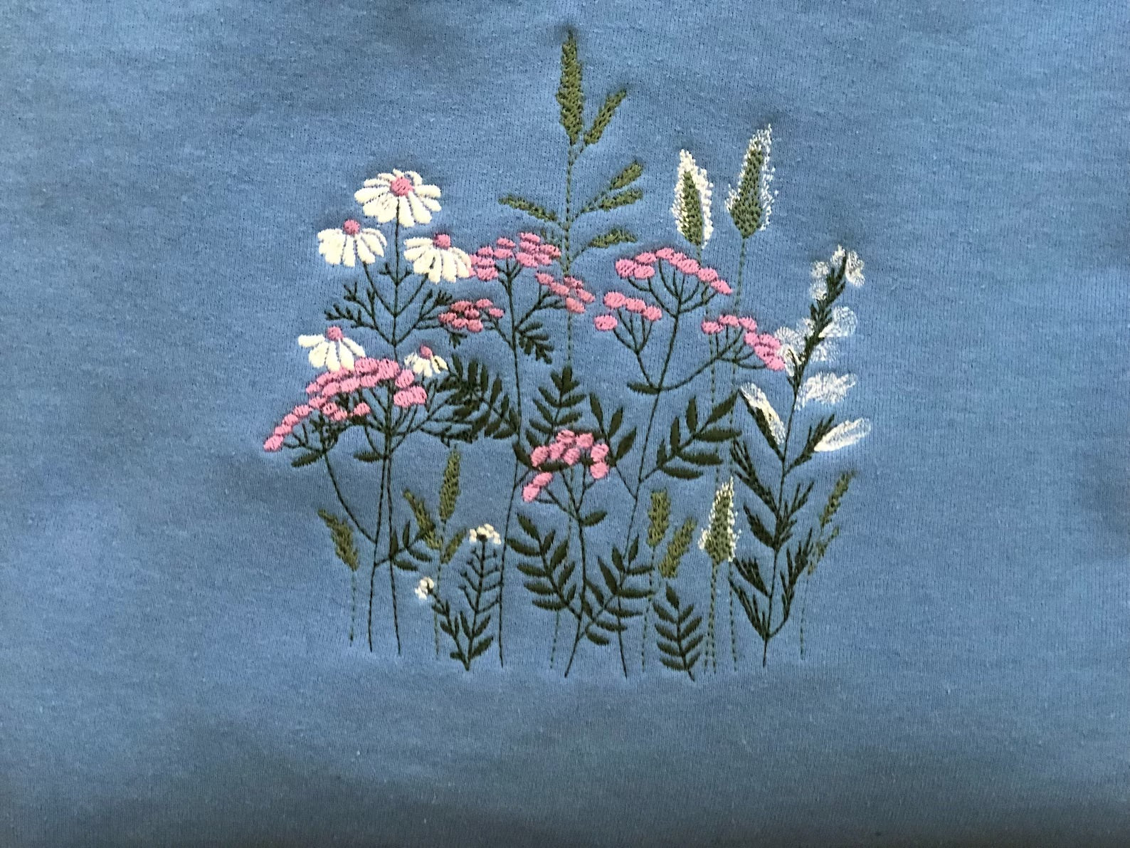 Sweatshirt mit Rundhalsausschnitt „Wildflowers“