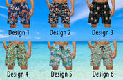 Custom Men's Swim Trunk Face Swim Shorts Personalized Beach Shorts