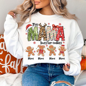 Personalized "Mama Loves Her Cookies" Shirt