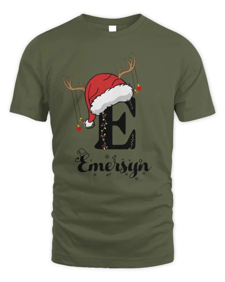 Alphabet Christmas - Personalized Custom Shirt - Birthday