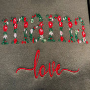 Mama Love Embroidered Sweatshirt