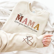 Wear Heart On Sleeve｜T-shirt Sweatshirt Hoodie｜For Mama｜Mother's Day