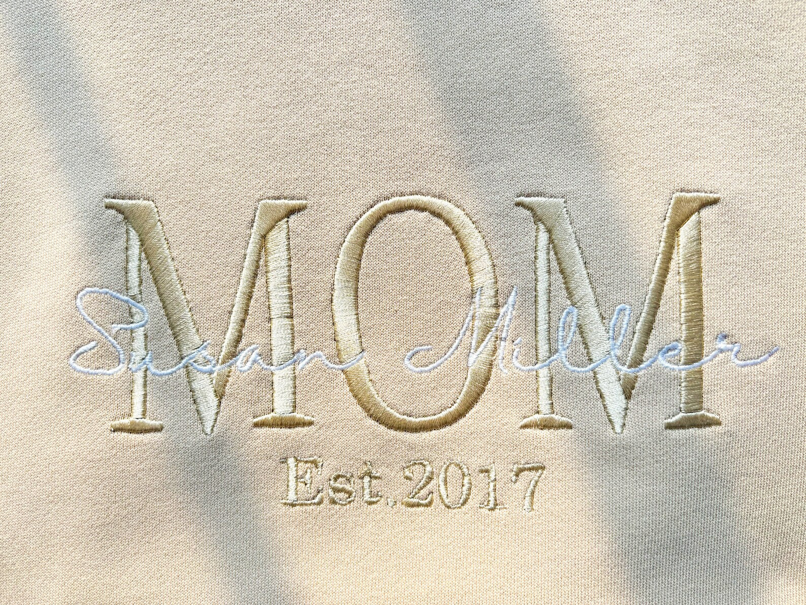 Custom Embroidered | Mother's Day Sweatshirt