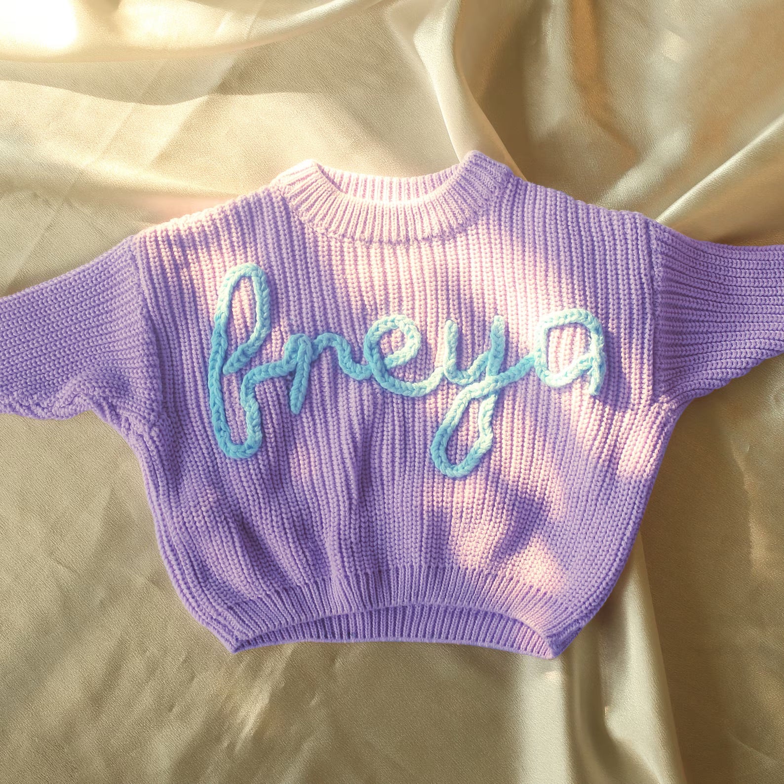 Personalized Baby Sweater, Custom Name Sweater