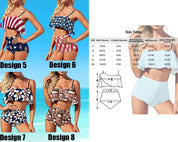 Custom Face Swimsuit Personalized Women's Bathing Suit with Photo Bikini