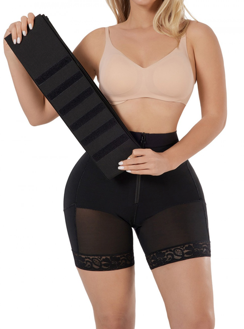 New 2 In 1 Butt Lifter And Waist Wrap Shaper